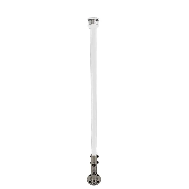 Seaview 24" Manually Folding Light Post W/316 Stainless Steel Base  Ltbled12c5 Navigation Light - White [Svmhb124ledssw] 1