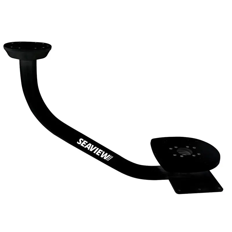 Seaview 28" Pre-Drilled Dual Mount F/Open Array Radars Up To 4.5 - Black - Top Plate Required [Pmadm3m1blk] 1