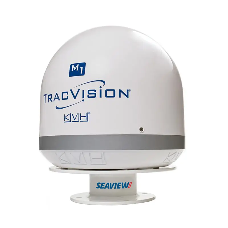 Seaview 3" Low Profile Satdome Mount F/Kvh M1/M1dx/Tv1, Intellian I1 & I2, Raymarine 33Stv [Ama-Gxf] 1