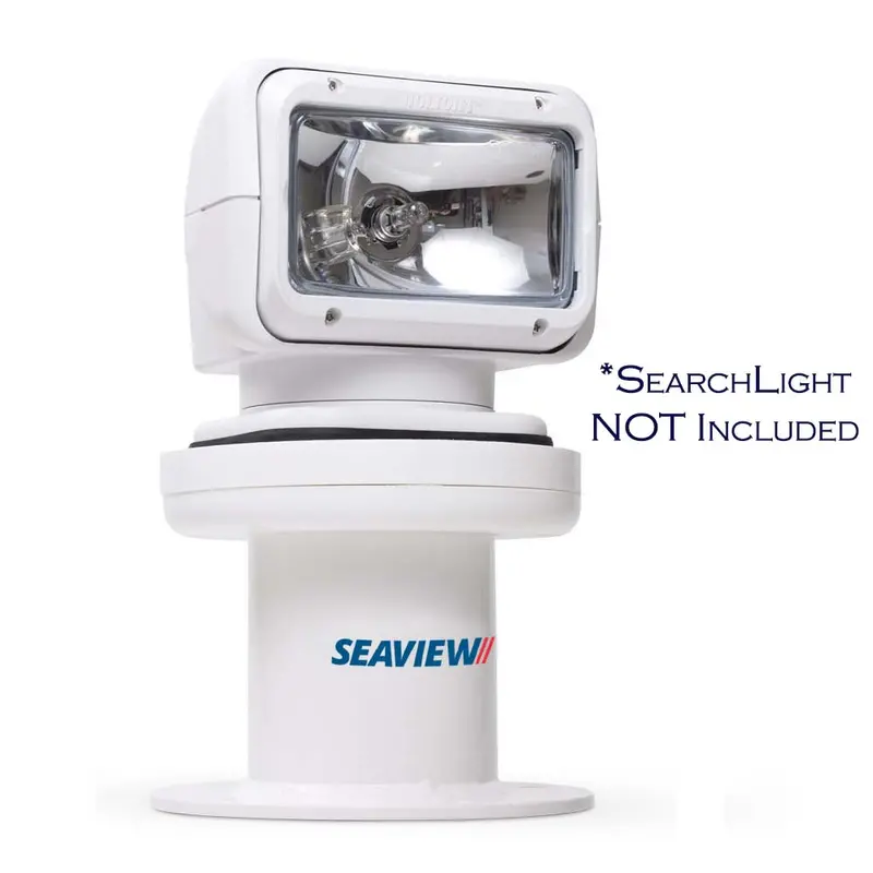 Seaview 6.38" Vertical Searchlight  Thermal Camera Mount W/8" Round Base Plate [Pm5sl8] 1