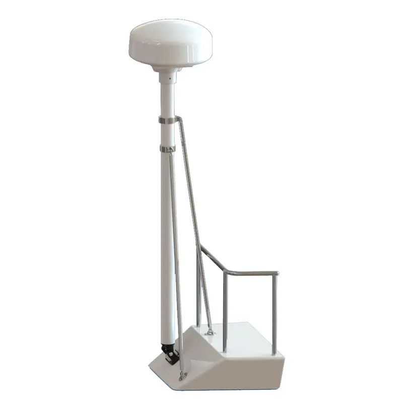 Seaview 8' Radar Mast Pole Kit W/2 Strut Kits [Rm848s] 1