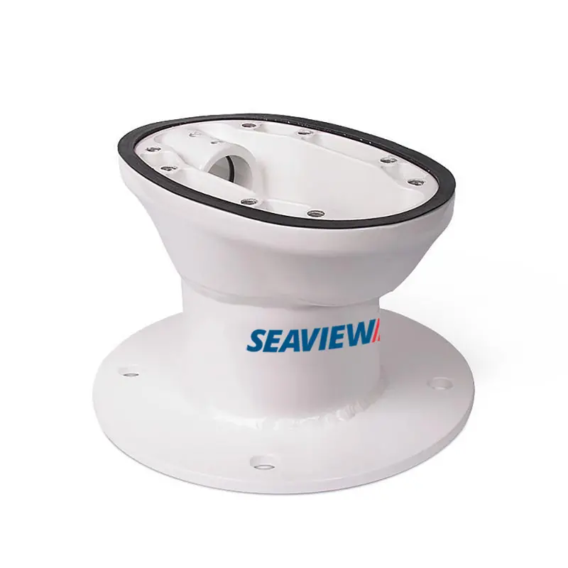 Seaview Modular Mount 8" Vertical Round Base Plate - Top Plate Required [Am5-M1] 1