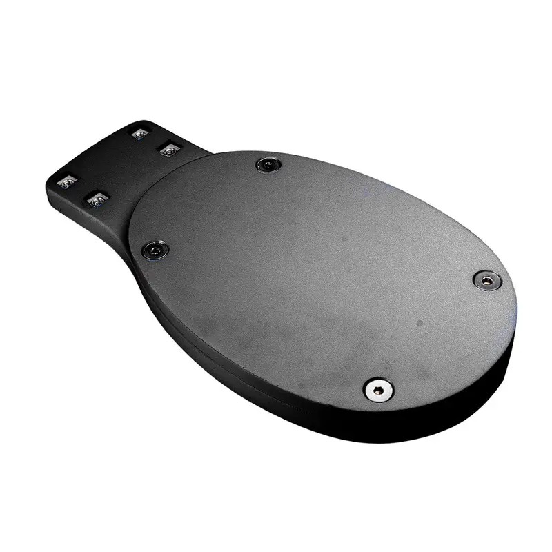 Seaview Modular Plate To Fit Searchlights  Thermal Cameras On Seaview Mounts Ending In M1 Or M2 - Black [Adablankblk] 1
