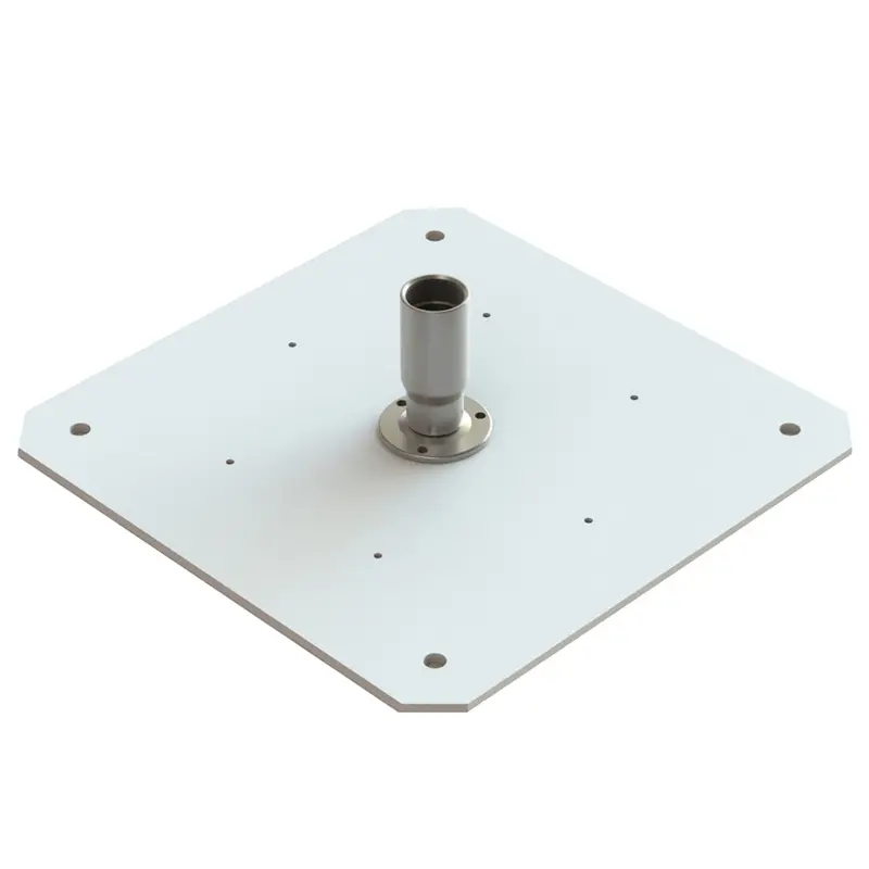 Seaview Starlink Adapter Plate F/24" Kvh Domes W/Starlink Stainless Steel 1"-14 Threaded Adapter  Stainless Steel Fixed Base [Svk24stlk] 1