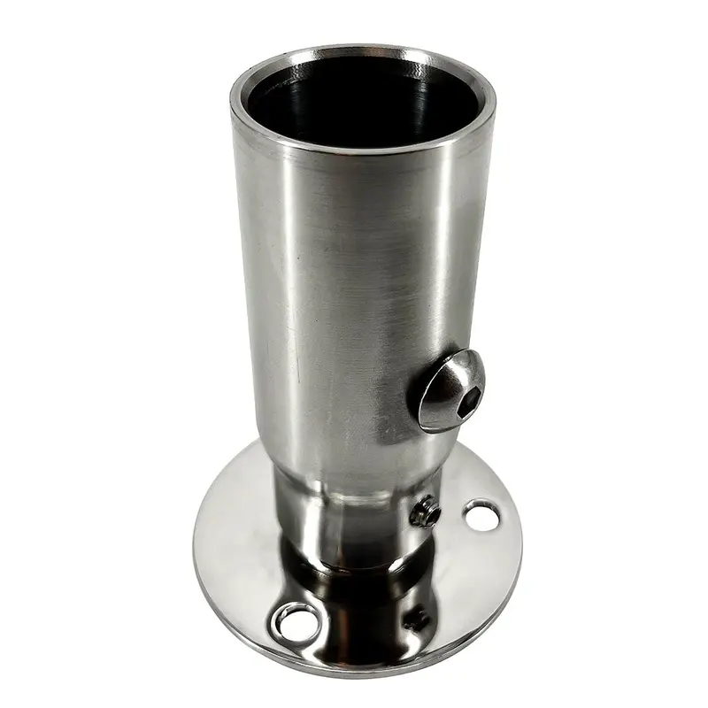 Seaview Starlink Stainless Steel 1"-14 Threaded Adapter  Stainless Steel Fixed Base [Sv114stlkfb] 1