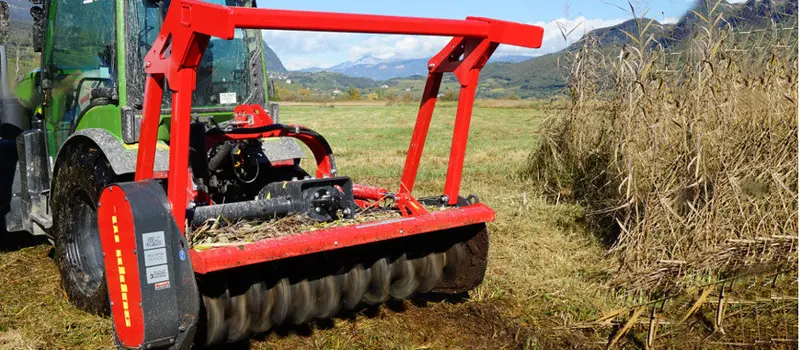 Seppi 3Pt Mulcher With Carbides | Model Pto Miniforst 200 | Working Width 79" | 80-110 Hp | For Tractors 1