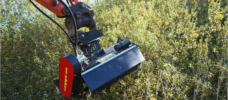 Seppi Excavator Flail Mulcher / Mower | Model H3 125 | Working Width 49" | Machine Size 6 - 10 Ton | For Excavators 1