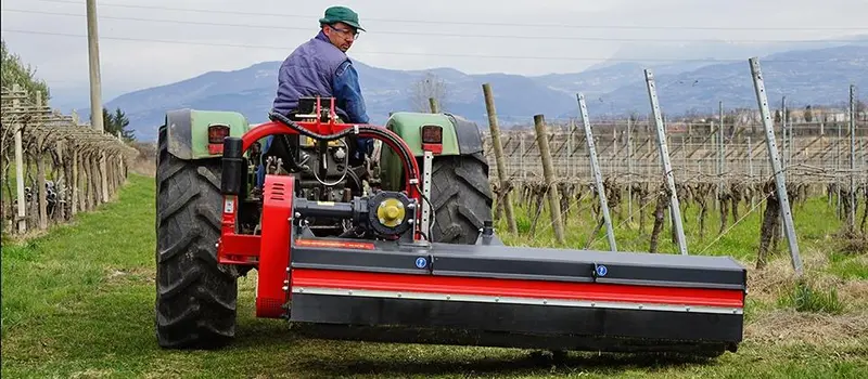 Seppi Flail Mower | Model Smo-250 | Working Width 98" | 55 Hp | For Tractors 1