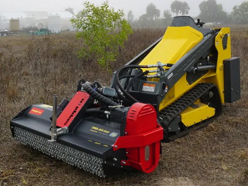Seppi Flail Mulcher | Model Smwa 155 & 175 | Working Width 61" & 69" | 13-24 Gpm | For Mini & Compact Track Loaders 1