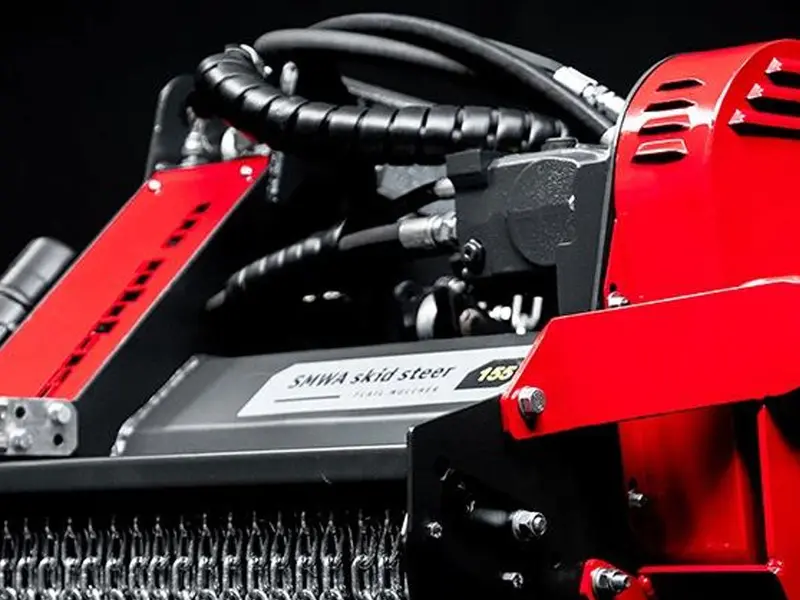 Seppi Flail Mulcher | Model Smwa 155 & 175 | Working Width 61" & 69" | 13-24 Gpm | For Mini & Compact Track Loaders 1