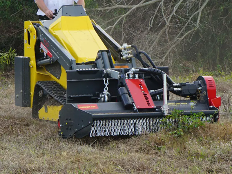 Seppi Flail Mulcher | Model Smwa 155 & 175 | Working Width 61" & 69" | 13-24 Gpm | For Mini & Compact Track Loaders 2
