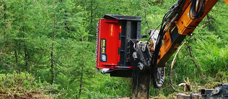 Seppi Light Forestry Mulcher | Model Bms 85-Mini | Knives & Carbides | Working Width 33" | Machine Size 5 - 10 Ton | For Excavators 1