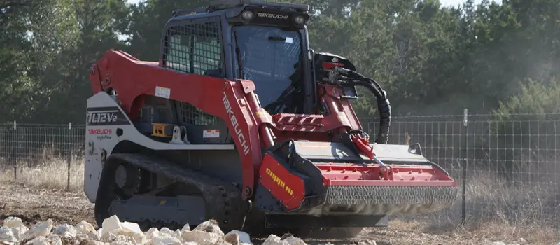 Seppi Stone Crusher & Forestry Tiller | Model Ms-Cl150 (Minisoil) | Width 59" | 28 - 66 Gpm | For Skid Steers 1