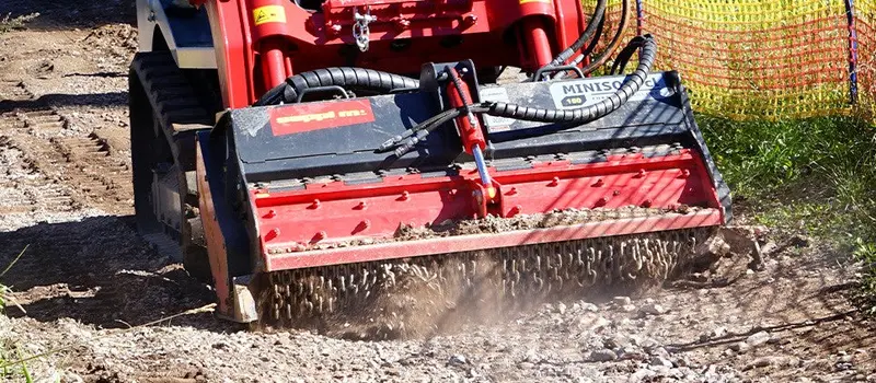 Seppi Stone Crusher & Forestry Tiller | Model Ms-Cl150 (Minisoil) | Width 59" | 28 - 66 Gpm | For Skid Steers 2