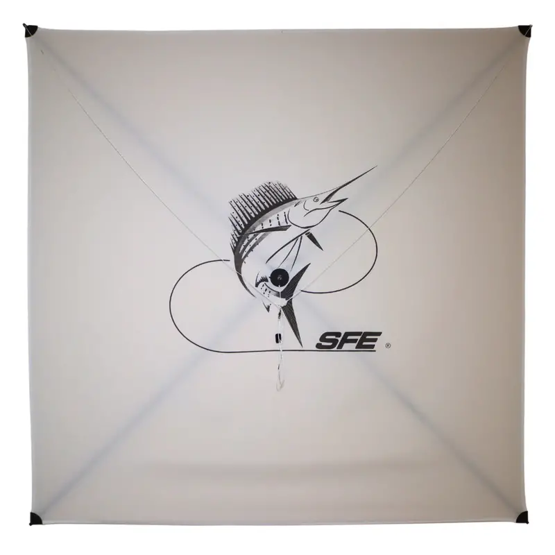 Sfe Kites | Ultra Light Kite | Model #1670 | Dimensions 38"X38" Inches | Wind Range 4–15 Mph | For Offshore Anglers & Kite Fishing Enthusiasts 1