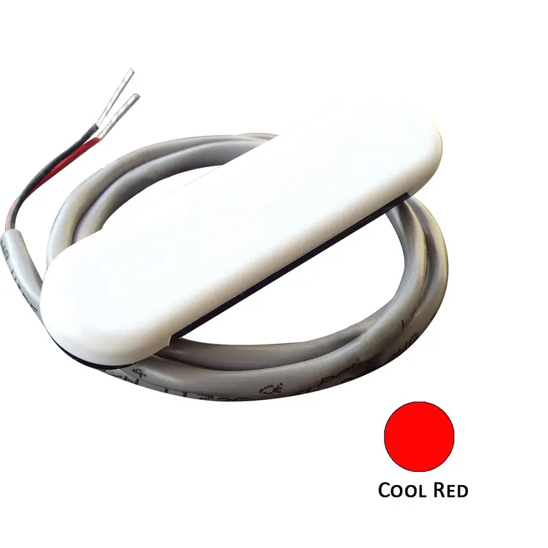 Shadow-Caster Courtesy Light W/2' Lead Wire - White Abs Cover - Cool Red - 4-Pack [Scm-Cl-Cr-4Pack] 1