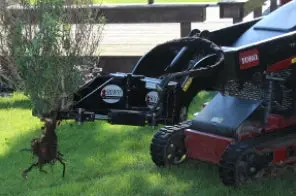 Shaver Tree Puller | Model Mse-1000 | For Mini Skid Steer 1