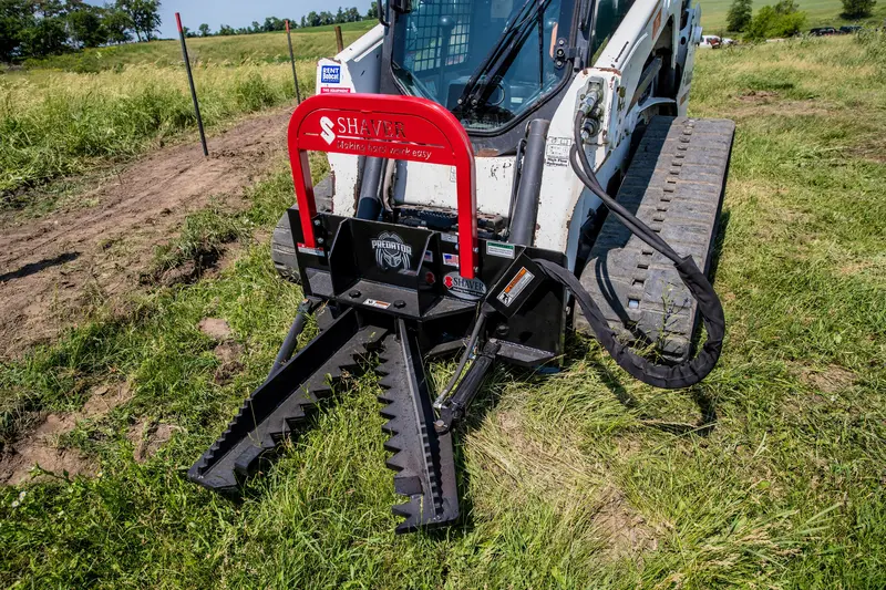 Shaver Tree Puller | Model Pe-3000 | 12" Capacity | For Skid Steer 1