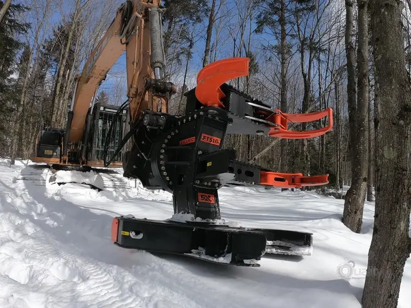 Shearex Tree Shear | Model Fts07 | Carrier Compatibility 5-9 Tons | Grappling Width 35" Inches | For Excavators 1
