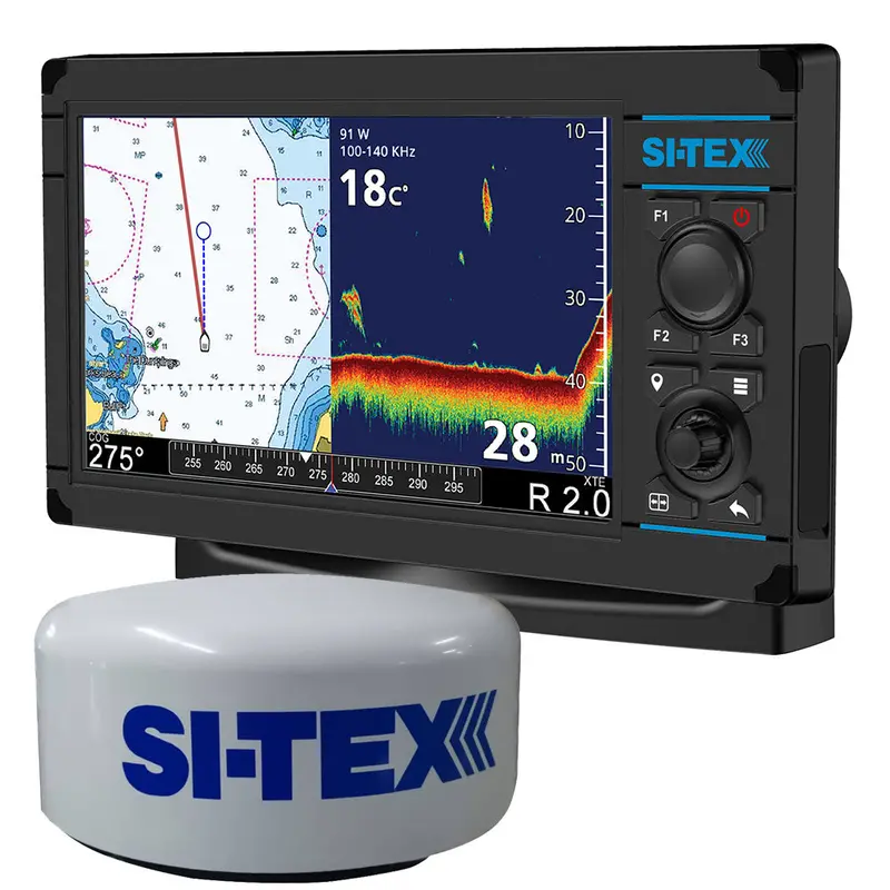 Si-Tex Navpro 900F W/Mds-15 Wifi 20" Hi-Res Digital Radome Radar W/15M Cable [Navpro900fr] 1