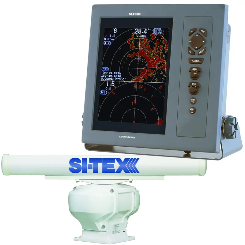 Si-Tex Professional Dual Range Radar W/6Kw 6' Open Array - 10.4" Color Tft Lcd Display [T-2060A-6] 1