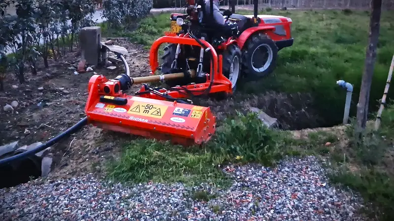Sicma (Phoenix) 3-Point Ditch Bank Flail Mowers | Mm Series | Working Width 43" & 49" | 15-30 | For Tractors 1