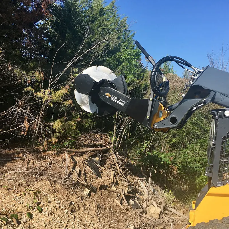 Sidney Power Tilt Tree Saw | Model Tj12un-Trk | Blade Width 36" | 20-40 Gpm | 20-40 Hp | For Skid Steers, Atvs, Utvs & Tractors 1