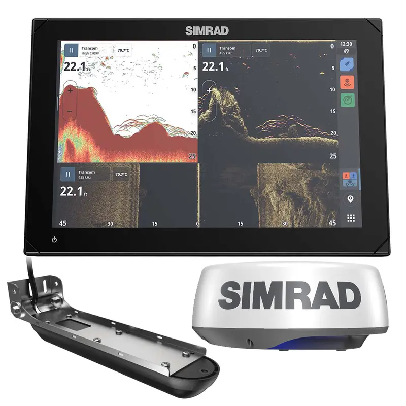 Simrad Nsx 3012 Radar Bundle - Halo20+ Radar Dome  Active Imaging 3-In-1 Transducer [000-15378-001] 1