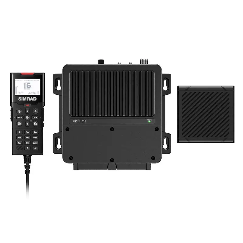 Simrad Rs100 Vhf Black Box Radio W/Handset  Speaker [000-15643-001] 1