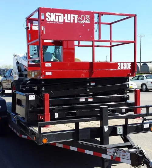 Skid‑Lift Hydraulic Scissor Lift Attachments | Model 1908E Hd | Working Height 25′ | 15-20 Gpm | For Skid Steers 1