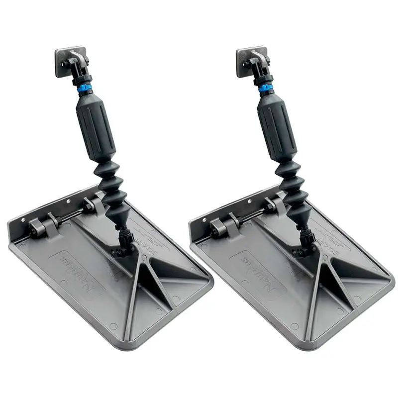 Smart Tabs Sx Trim Tabs By Lectrotab 9.5" X 10" F/13'-15' Boats W/30Lb Actuators - 30-40Hp - Gunmetal Grey [Sxg9510-30] 1