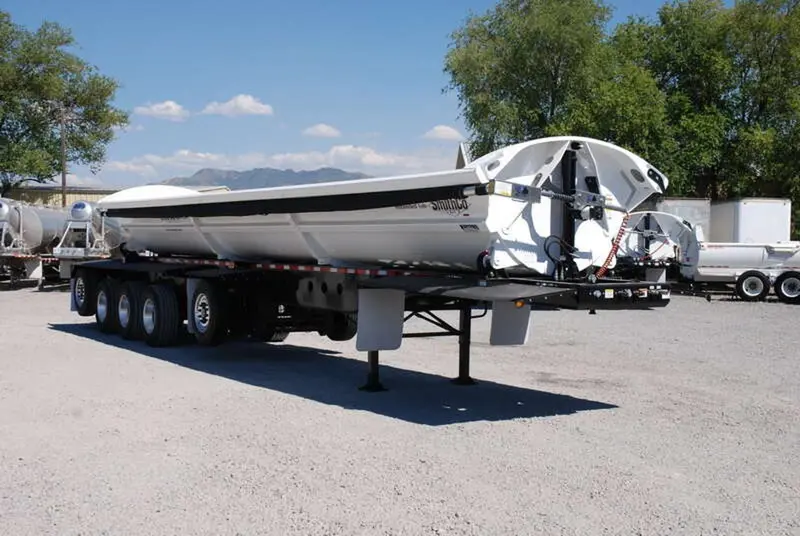 Smithco Heavy-Duty Side Dump Trailer | Model Sx5-49-38 | Frame Length 49′ | Tub Length 38′ 1