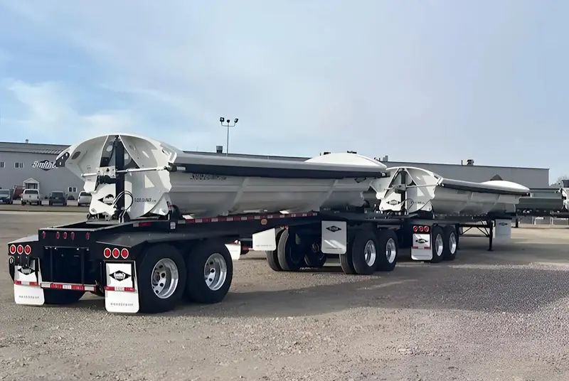 Smithco Nevada 9-Axle Train Premium Trailer | 40-30 (2-2-2) Model | Length 40' & 30' | Capacity 31 Cubic Yard | 102" Width 1