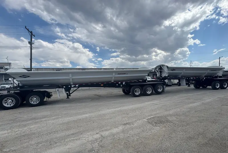 Smithco Side Dump Trailer | Model Sx2-3024P | Frame Length 30' | Tub Length 24' | Overall Width 102" 1