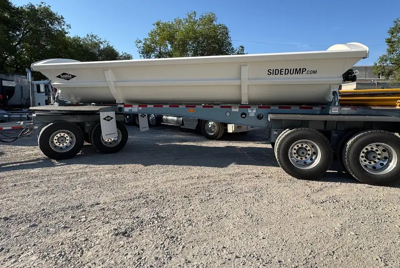 Smithco Side Dump Trailer | Model Sx2fp-30-24 | Frame Length 30′ | Tub Length 24′ | Width 102" 1