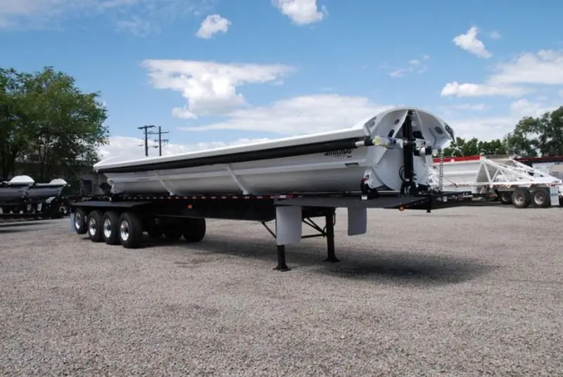 Smithco Side Dump Trailer | Model Sx4-49-36 | Frame Length 49' | Tub Length 36′ | Air/Hydraulic Control Valve 1