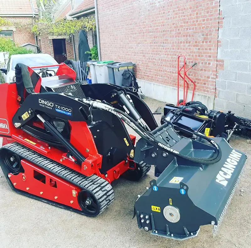 Solesbee's Mulcher | Model Tc1f-120 | Rotor Width 47.25" | Hydraulic Flow 26-40 Gpm | For Skid Steers 2