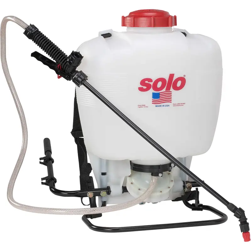 Solo Backpack Sprayer Model 475 Diaphragm Pump-4 Gal 1