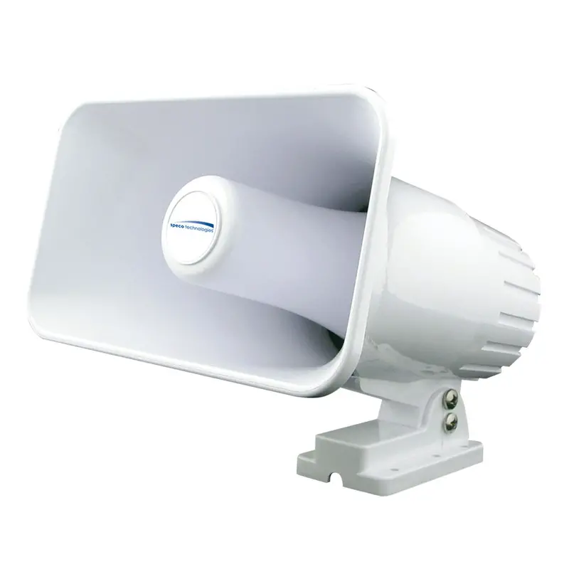 Speco 4" X 6" Weatherproof Pa Speaker Horn - White [Spc12rp] 1