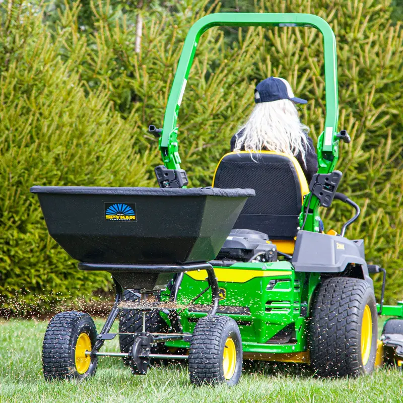 Spyker Pro-Series Tow-Behind Broadcast Spreader | Model Spy200t-1P | Capacity 200 Lbs | 12' Spread Width | 15-25+ Hp | For Tractors & Ztrs 1