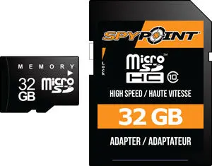 Spypoint Trail Cam 32Gb Micro/ - Sd Card High Speed Class 10 1