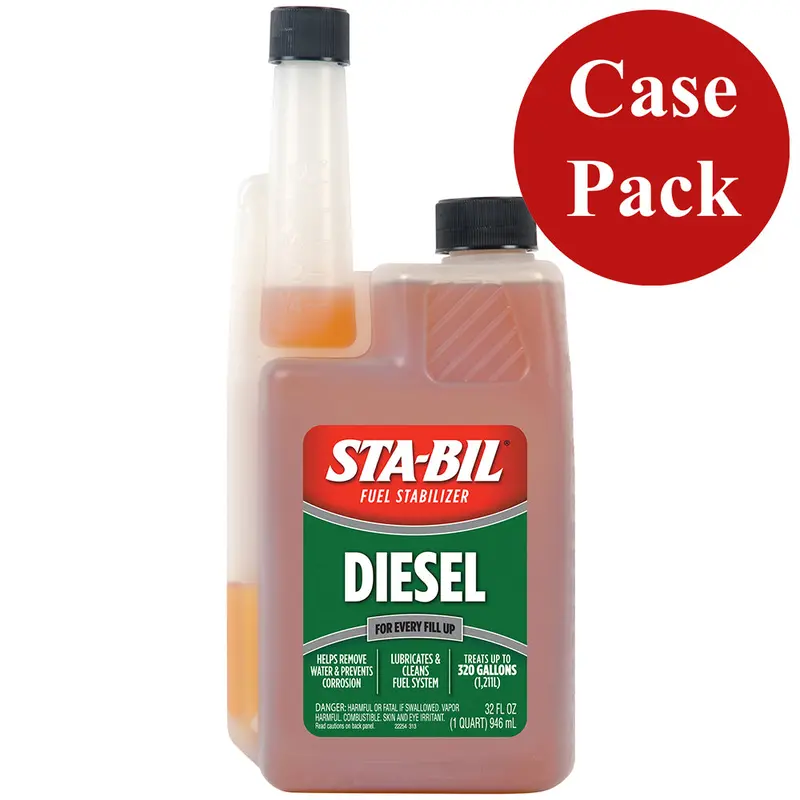 Sta-Bil Diesel Formula Fuel Stabilizer  Performance Improver - 32Oz *Case Of 4* [22254Case] 1