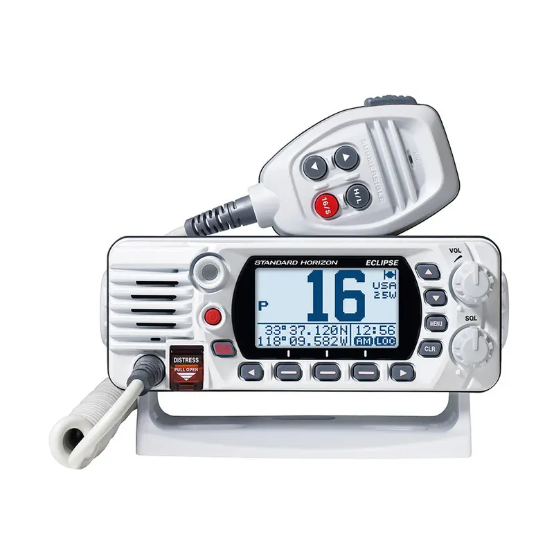 Standard Horizon Gx1410b Eclipse Series 25W Fixed Mount Vhf - White [Gx1410w] 1