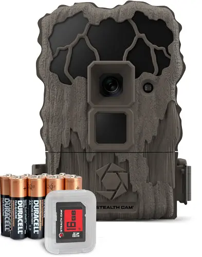 Stealth Cam Trail Camera Quick - Set 20Mp/720 Batt/Card No-Glo 1