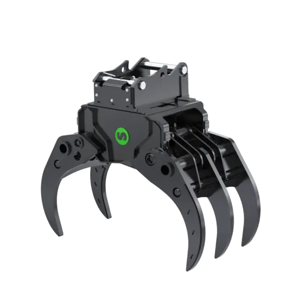 Steelwrist Finger Grapples | Model Fg20-5 To Fg40-7 | Width 219" To 1727" Inches | Machine Weight 6.6-28.6 Tons |For Excavators 1