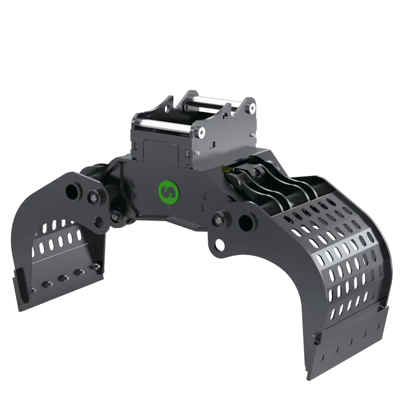 Steelwrist Heavy Duty Sorting Grapples | Model Sgx-8, Sgx-14, Sgx-20 & Sgx-28 | Width 20", 23", 27" & 29" Inches | Machine Weight3.3-28.6 Tons For Excavators 1
