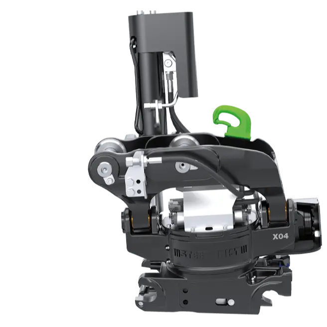 Steelwrist Tilt-Rotators | Model X04 | Building Height 13.5" Inches | Machine Weight Up-To 8800 Lbs | For Compact Excavators 1