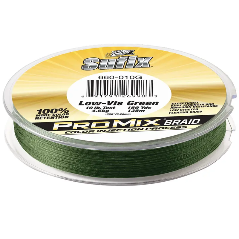 Sufix Promix Braid 50Lbs - Green - 150Yds [630-050G] 1