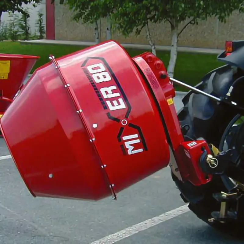 Sundown Cement Mixer 3-Point Hitch | Model 80-320 | 71 Gallon Capacity | 20 Hp | For Tractor 1
