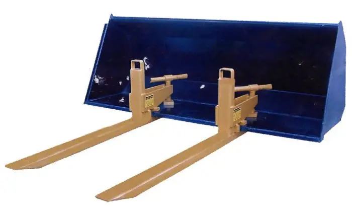 Sundown Clamp-On Bucket Forks & Stabilizers | Model Bf & Bfs Series | Fork Length 32" To 49" | Capacity 1,000 To 6,000 Lb | 8 To 30+ Gpm | 20 To 100+ Hp | For Tractor & Loader 1